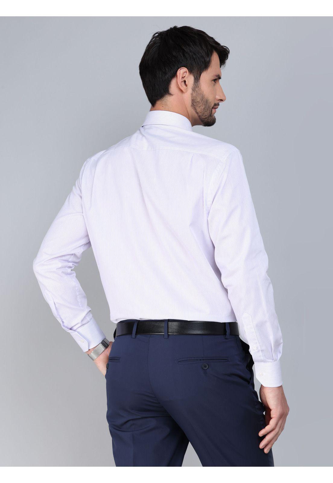 Camisa Formal A Rayas Tailored Fit Lila Arrow ARM0525LI-2