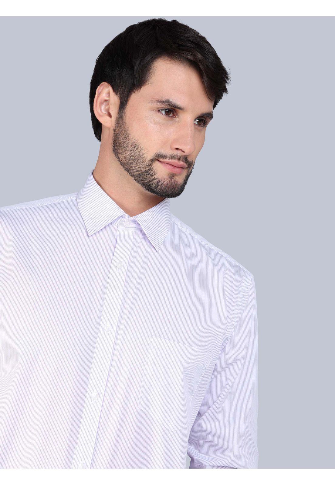 Camisa Formal A Rayas Tailored Fit Lila Arrow ARM0525LI-3