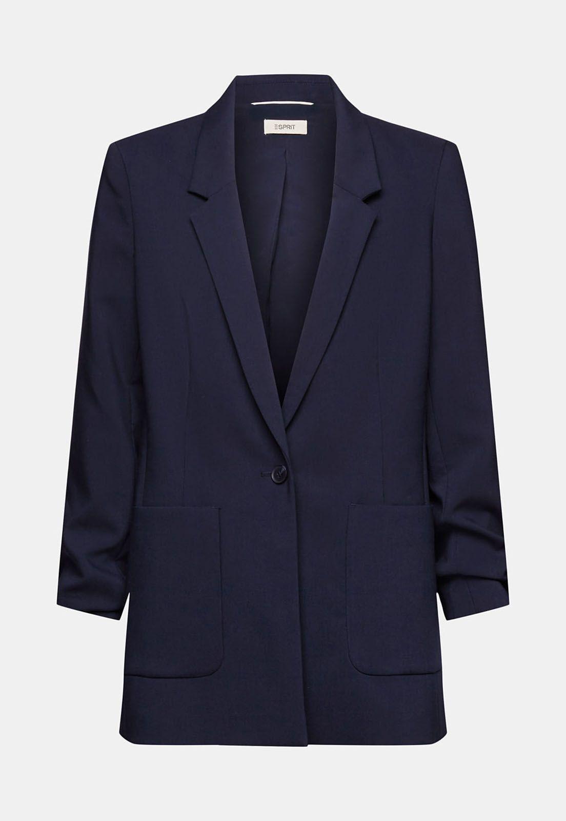 Blazer Con Mangas Fruncidas Mujer Esprit invierno-3