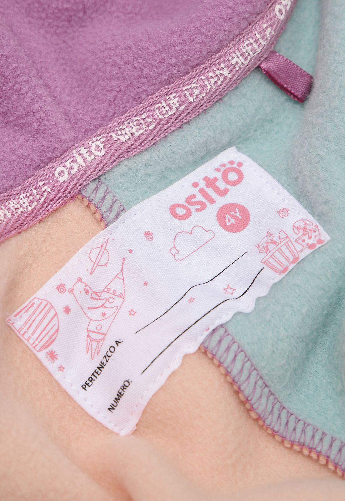Polar Manga Larga Niña Osito OPLA673RD-4