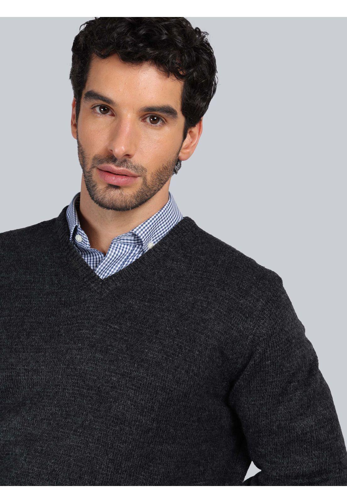 Sweater Cuello V Piero Butti PBCII50GO-2