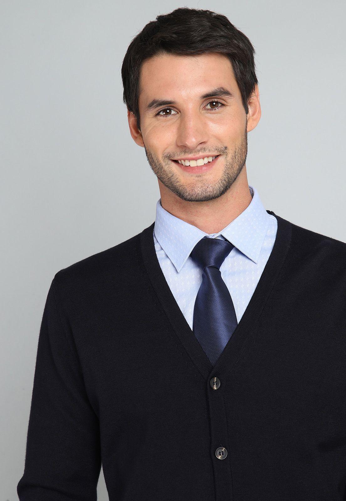 Cárdigan Liso Arrow SW31032NB-2