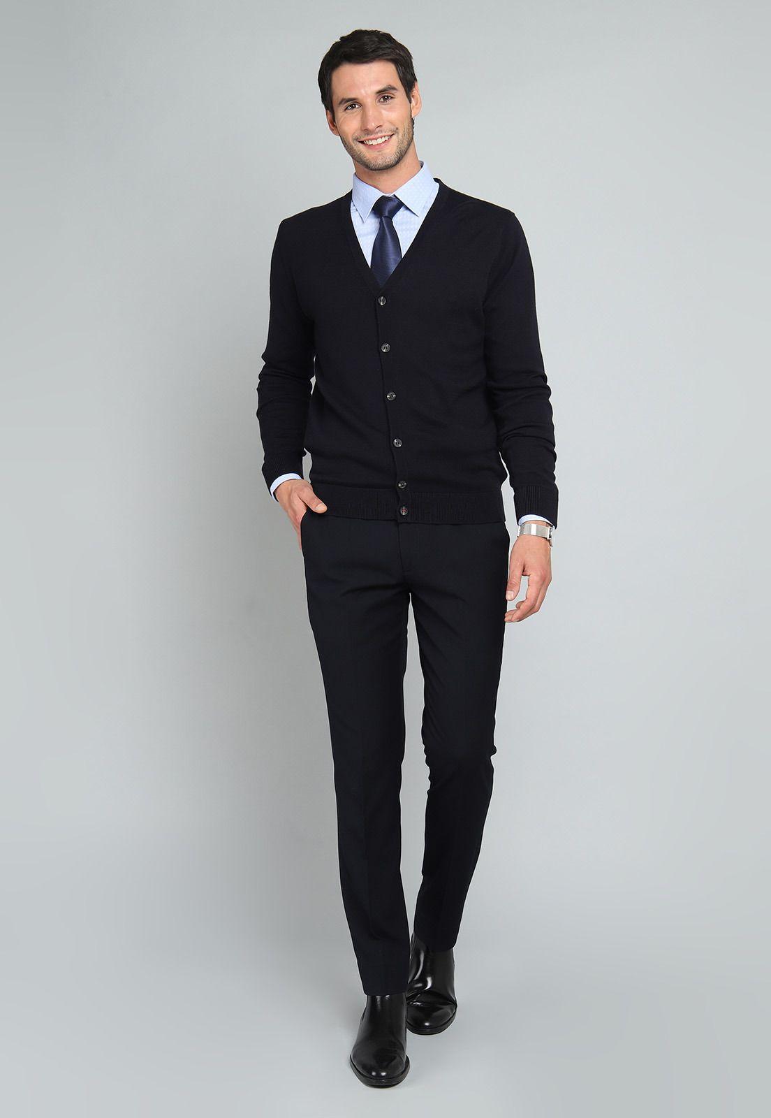 Cárdigan Liso Arrow SW31032NB-3