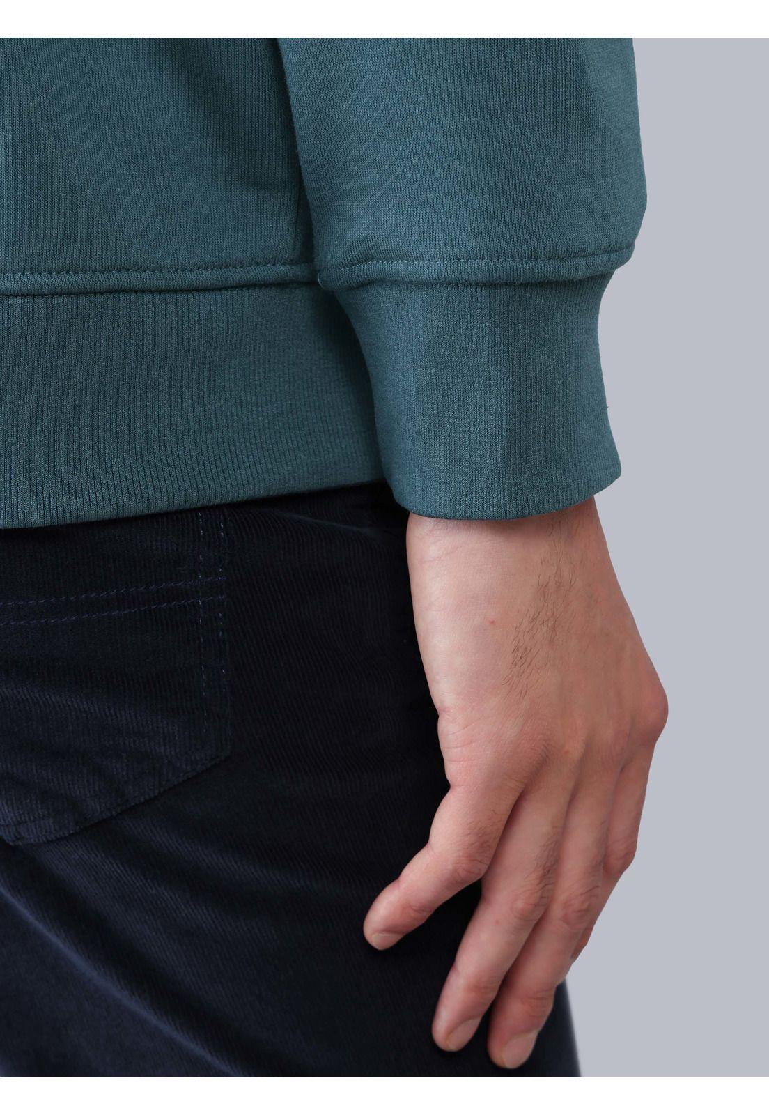 Polerón Cuello Redondo Regular Fit Petróleo Arrow PL33027PE-4