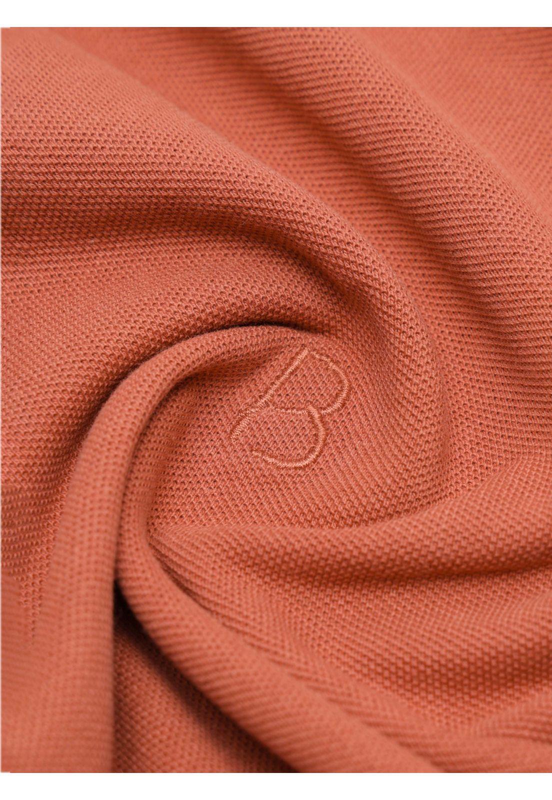 Polera Pique Regular Fit Terracota Piero Butti PBDVK50TE-5