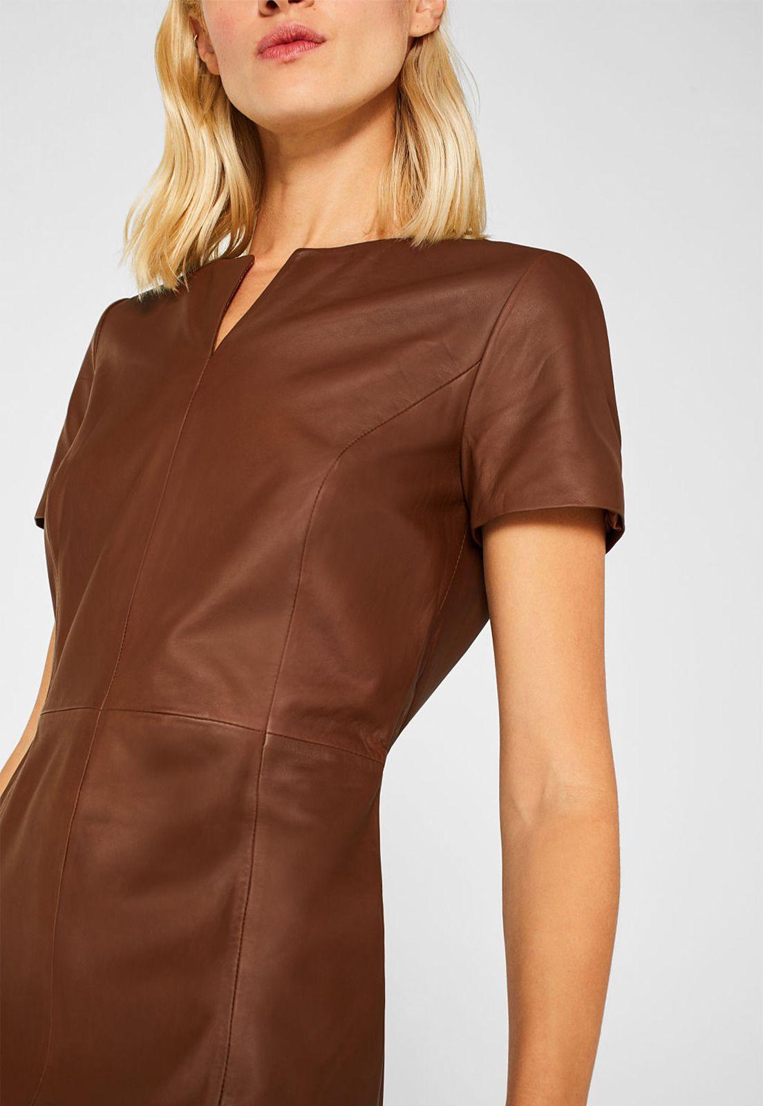 Vestido De Cuero Esprit-2