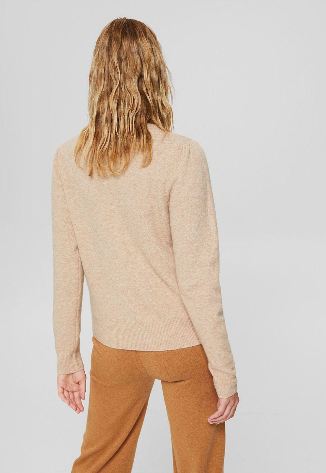 Cárdigan Con Mangas Fruncidas Esprit-1