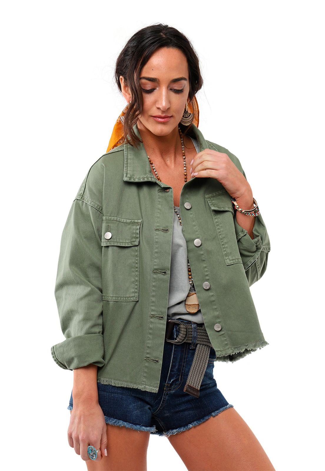 Chaqueta Juvenil Verde SVJK102OL-0