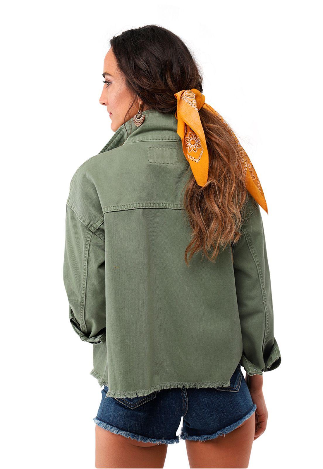 Chaqueta Juvenil Verde SVJK102OL-1