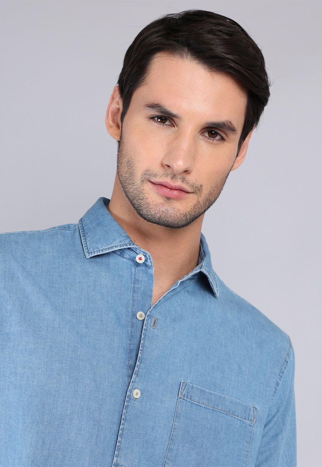 Camisa Casual Denim Arrow CM32053CE-2