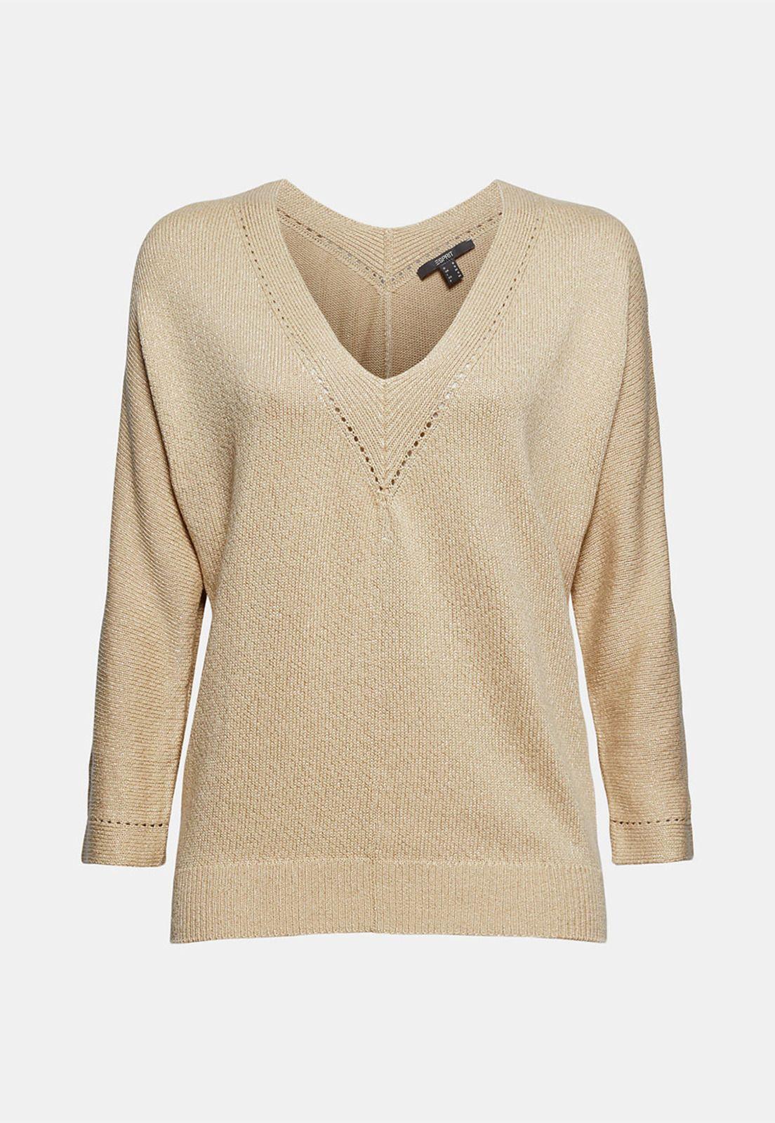 Sweater Mujer Cuello V Esprit-3