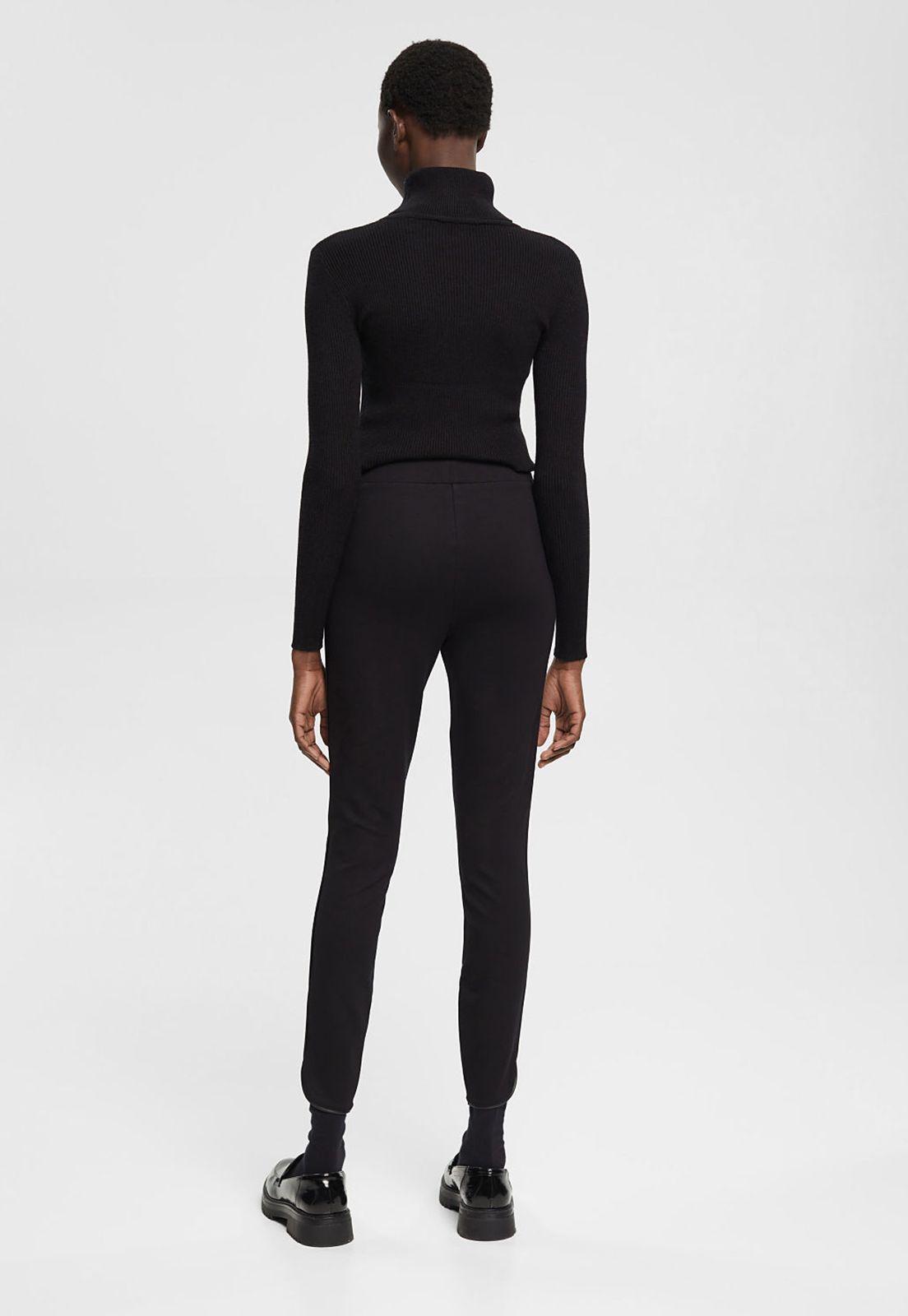 Pantalón De Cintura Alta Mujer Esprit-1