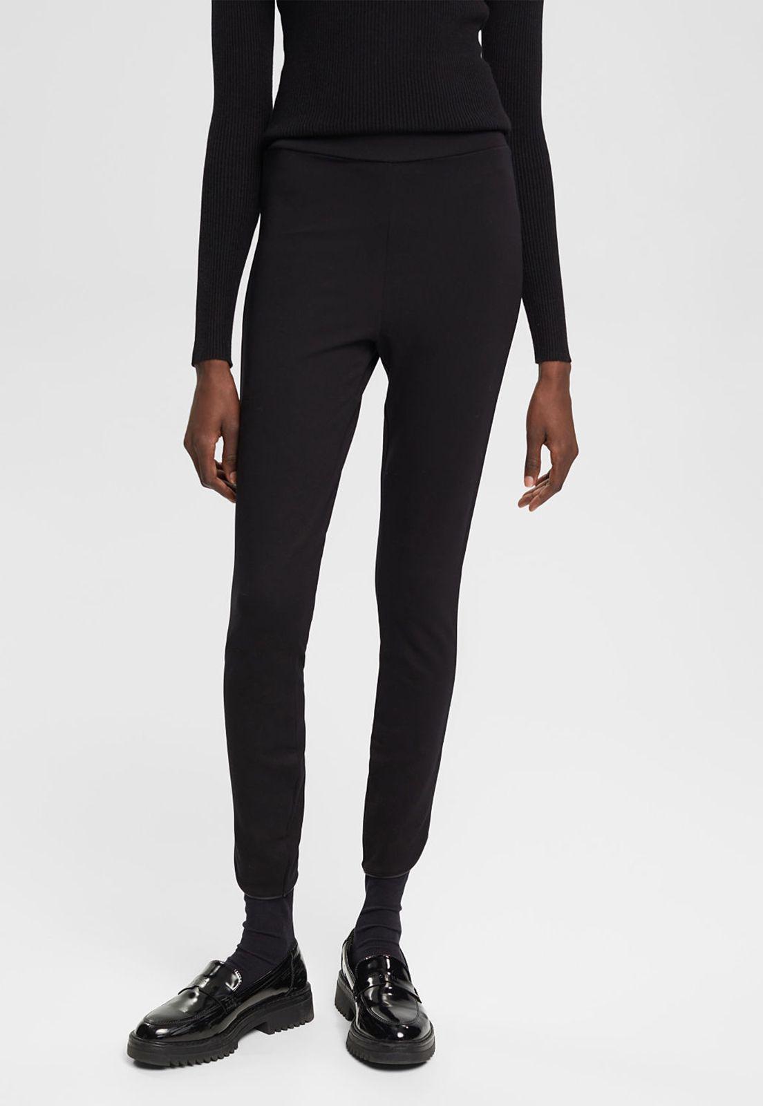 Pantalón De Cintura Alta Mujer Esprit-0