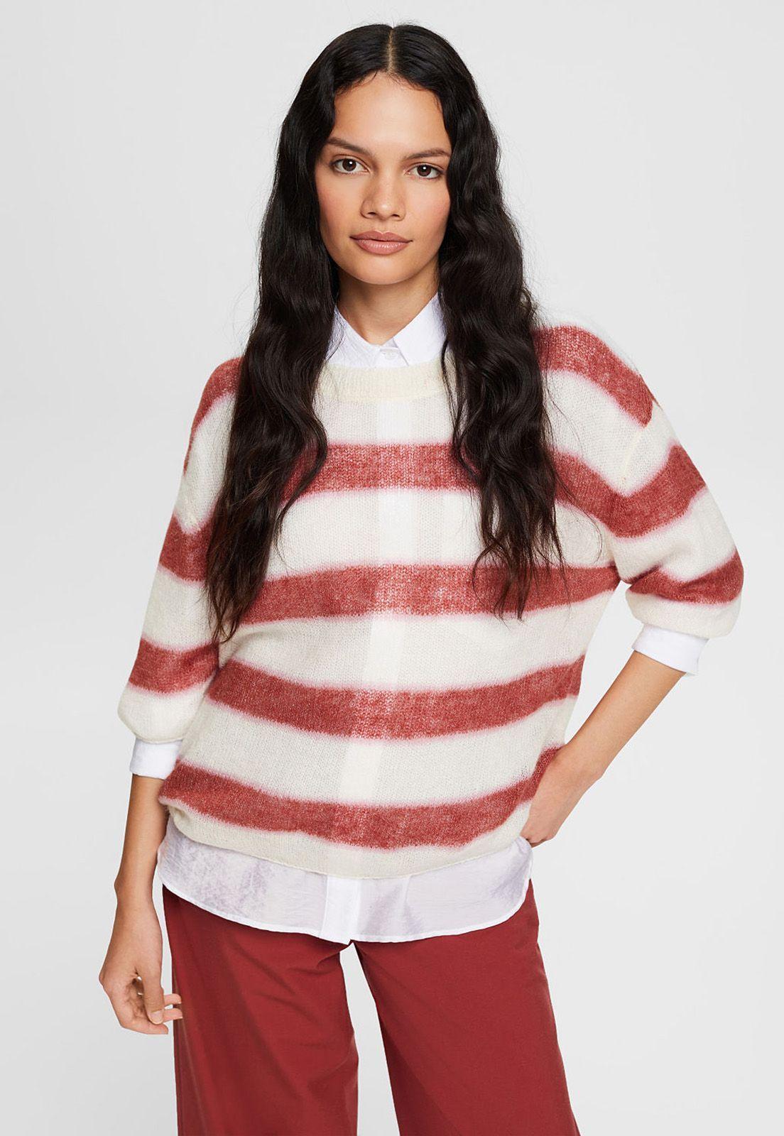 Sweater De Manga Corta Mujer Esprit invierno-0