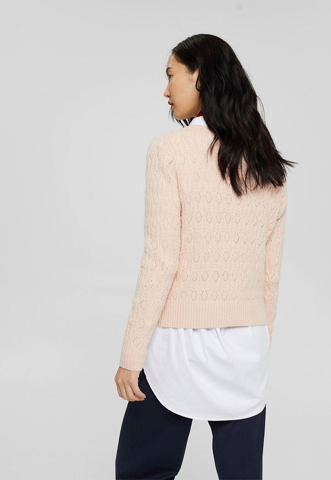 Sweater mujer con diseño de punto Esprit-1