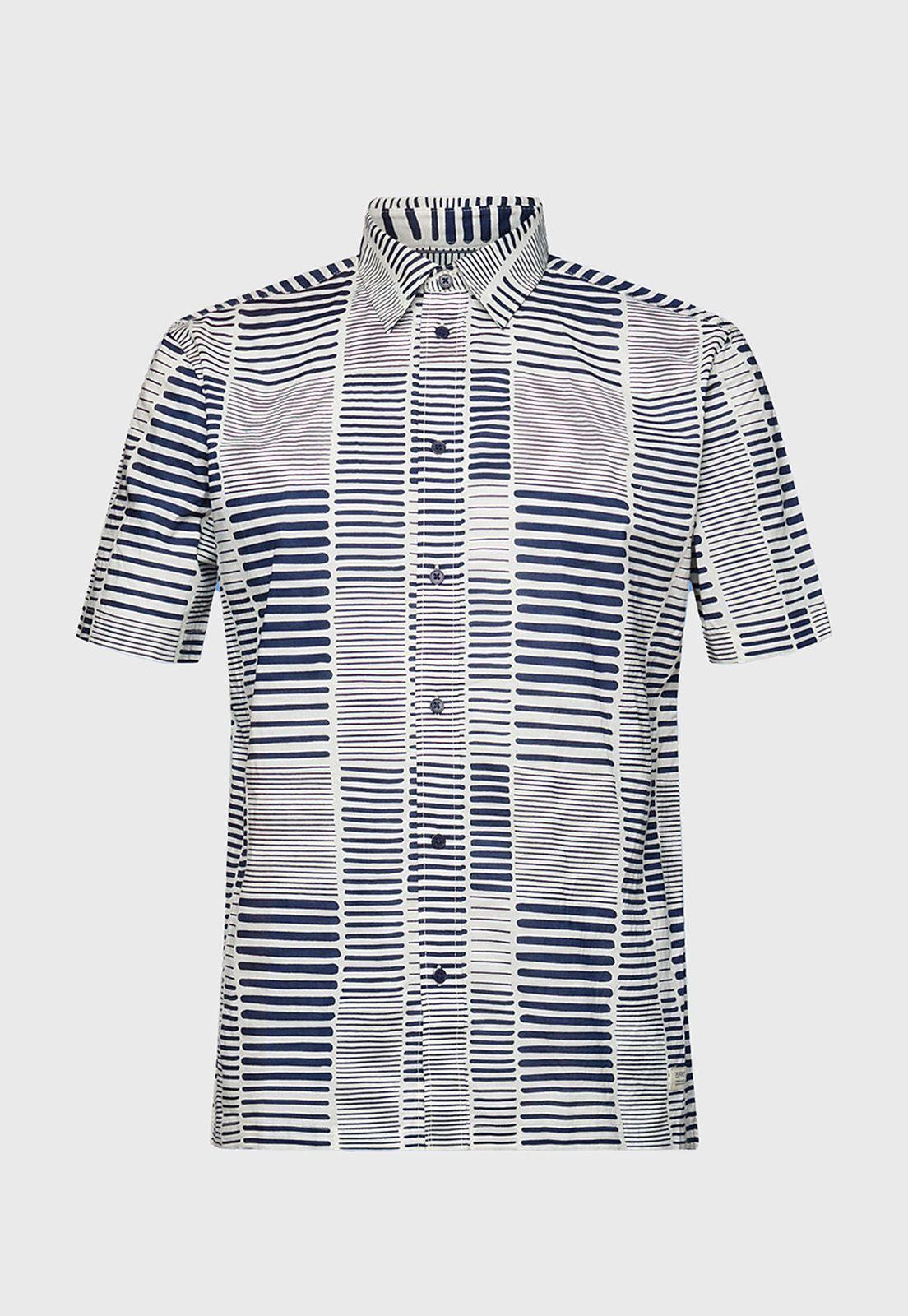 Camisa Ligera De Manga Corta Hombre Esprit-3