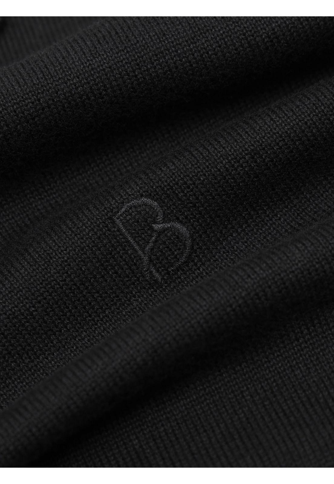 Polera tejida Lisa Regular Fit Negro Piero Butti PBDVK56NE-5