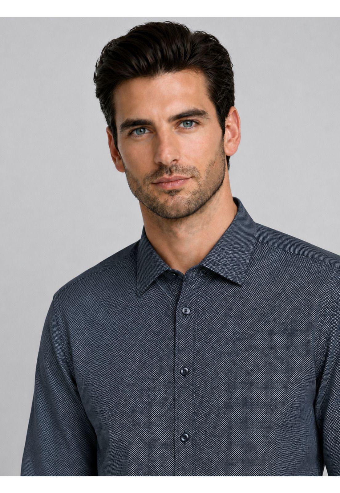 Camisa Formal Print Van Heusen VHCM570NE-3