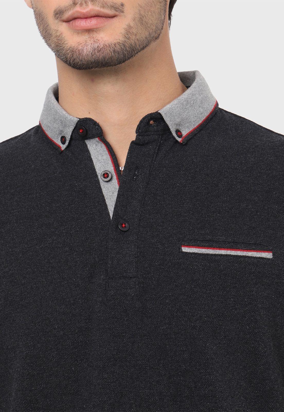 Polera Pique Manga Corta Guy Laroche-2