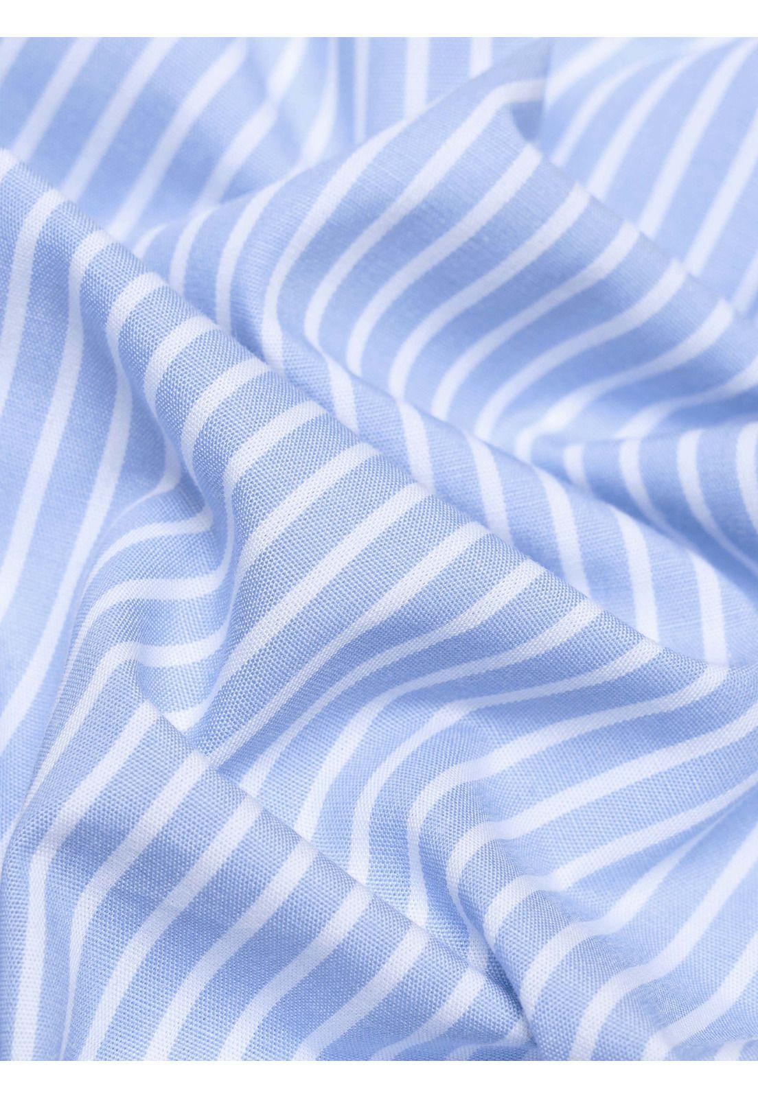 Camisa Formal Rayas Slim Fit Celeste Arrow ARM0622CE-6