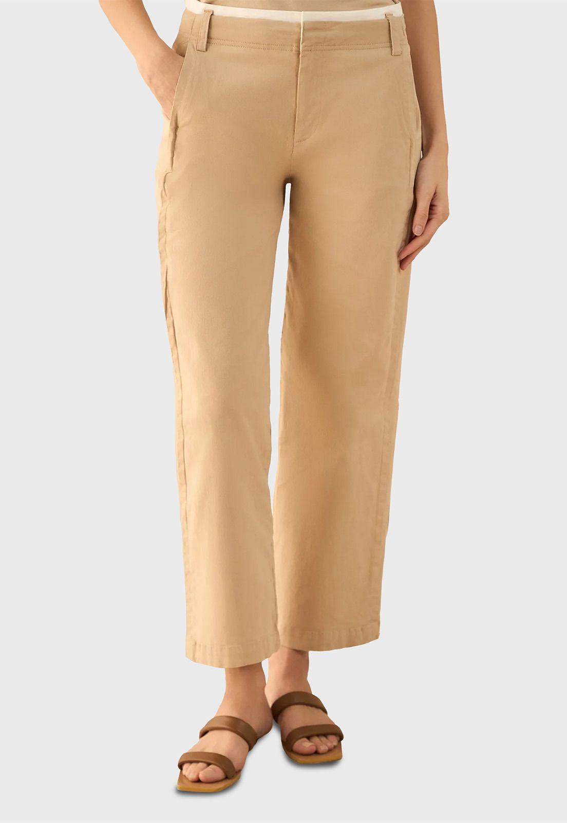 Pantalón Doble Pretina Mujer Esprit 131G003-0