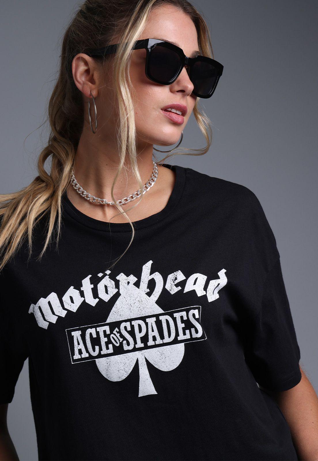 Polera Rock Motörhead Mujer Soviet SPOM574NE-1