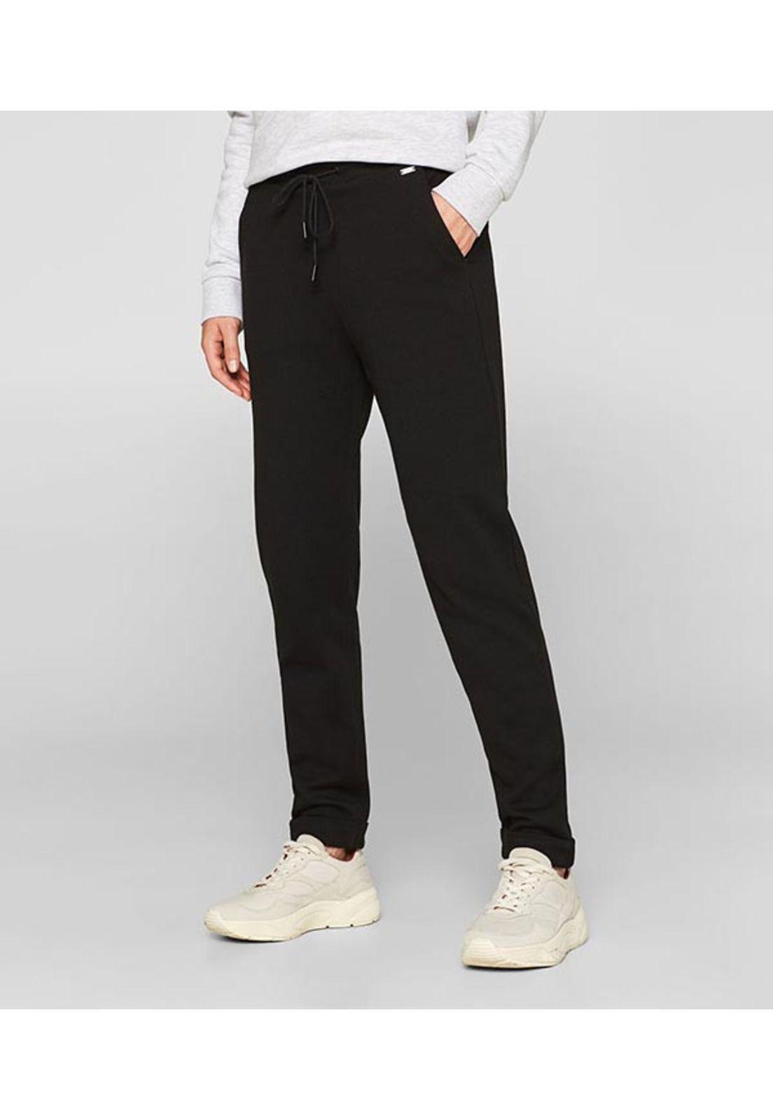 Pantalón jogging en jersey-1