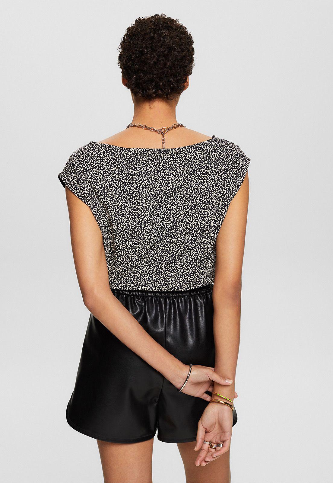 Polera De Manga Corta Mujer Esprit 024EE1K318-1