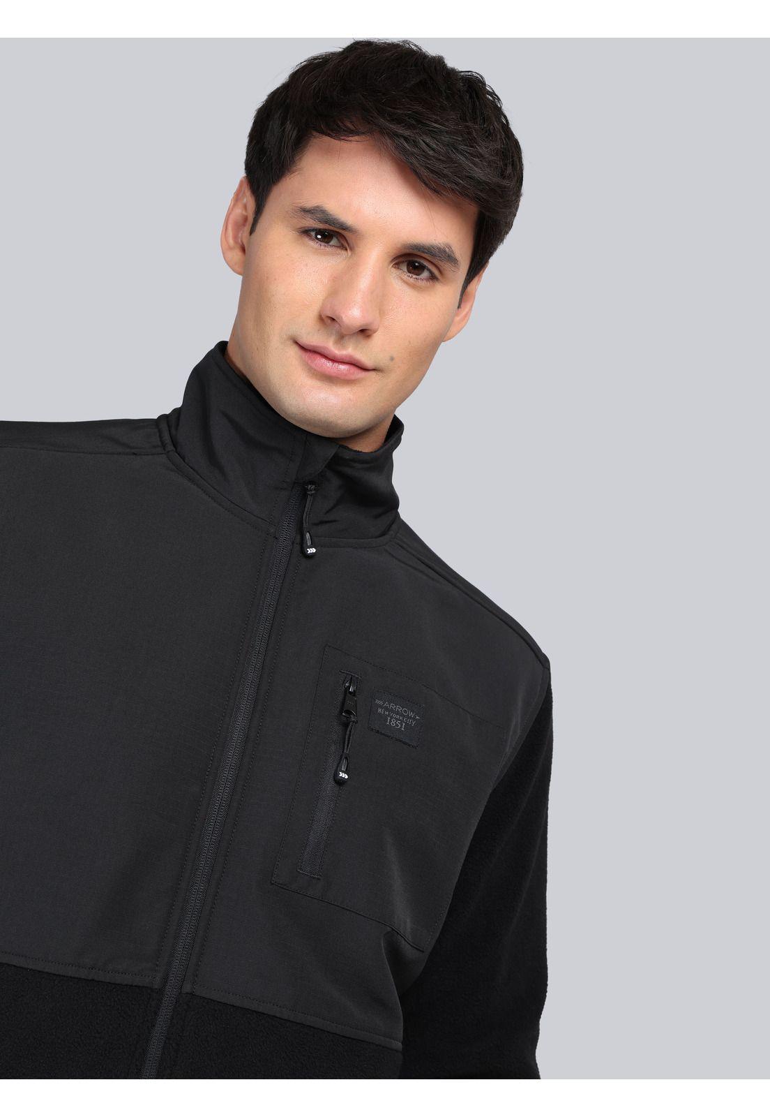 Polerón Polar Regular Fit Negro Arrow PL33040NE-2