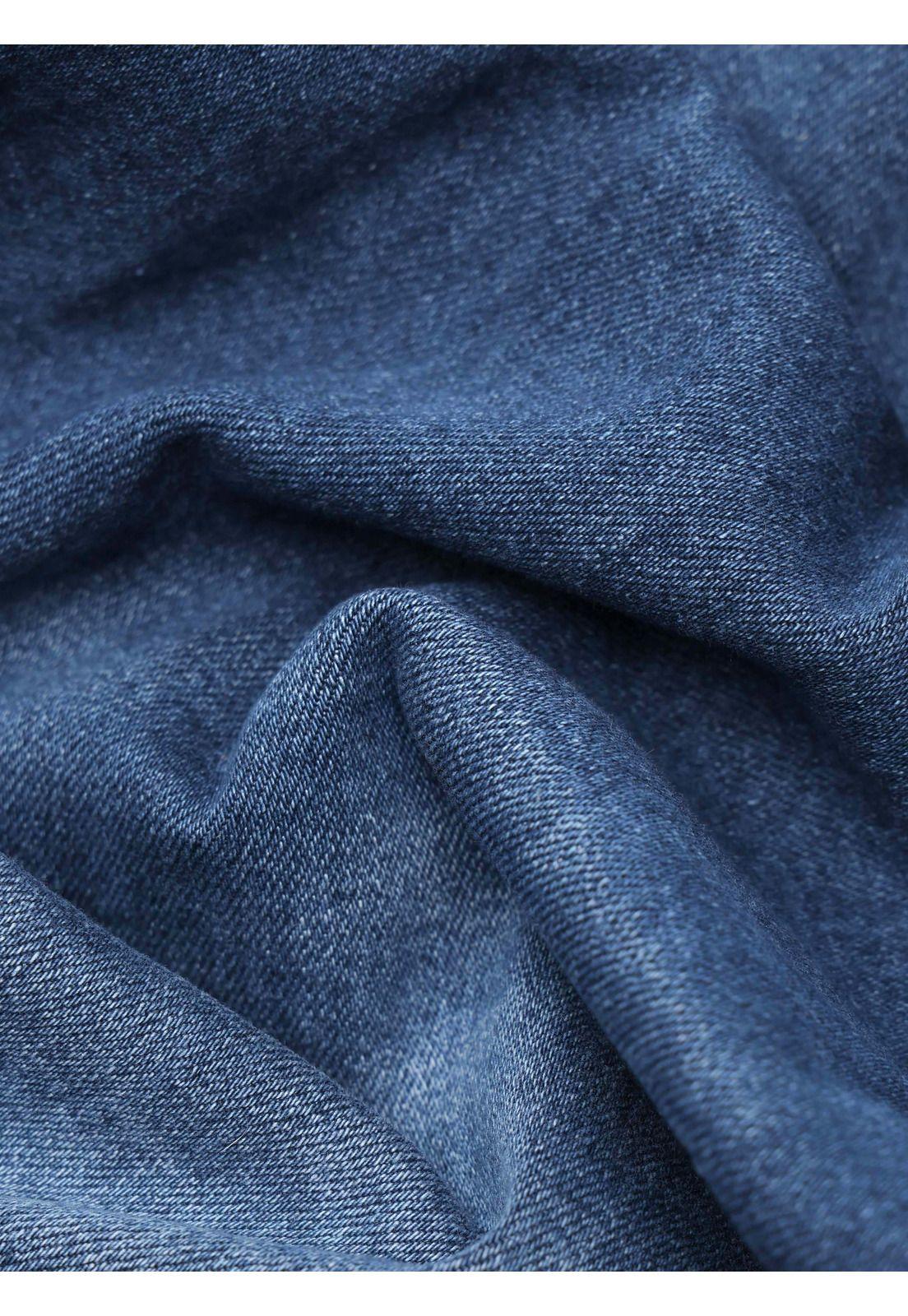 Jeans Spandex Regular Fit Celeste Soviet SCIB102CE-5