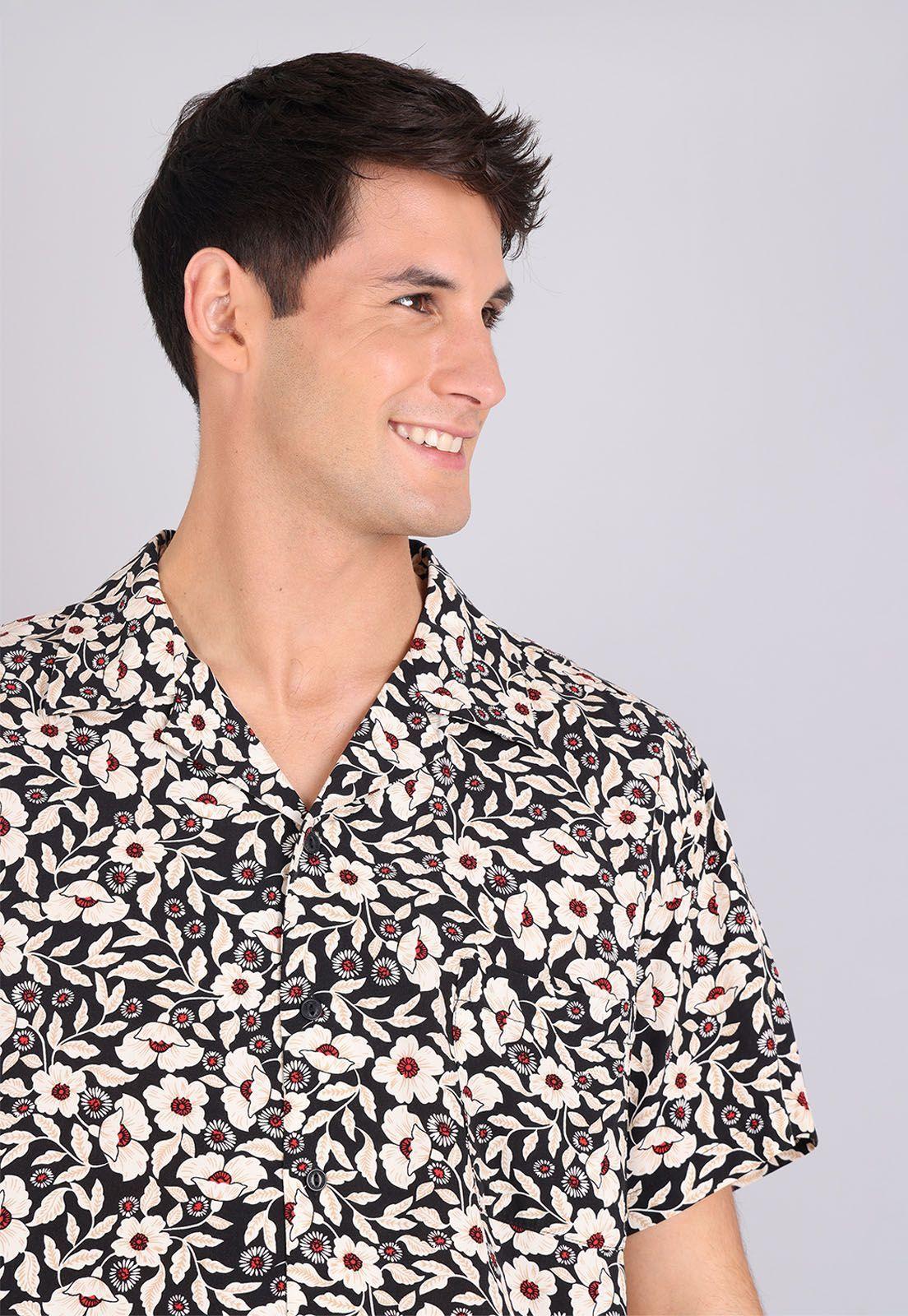Camisa Manga Corta Hombre Soviet-2