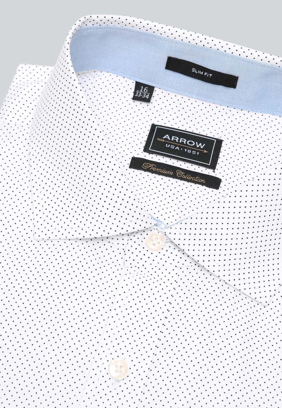 Camisa Formal Print Spandex Arrow ARM0311BL-1