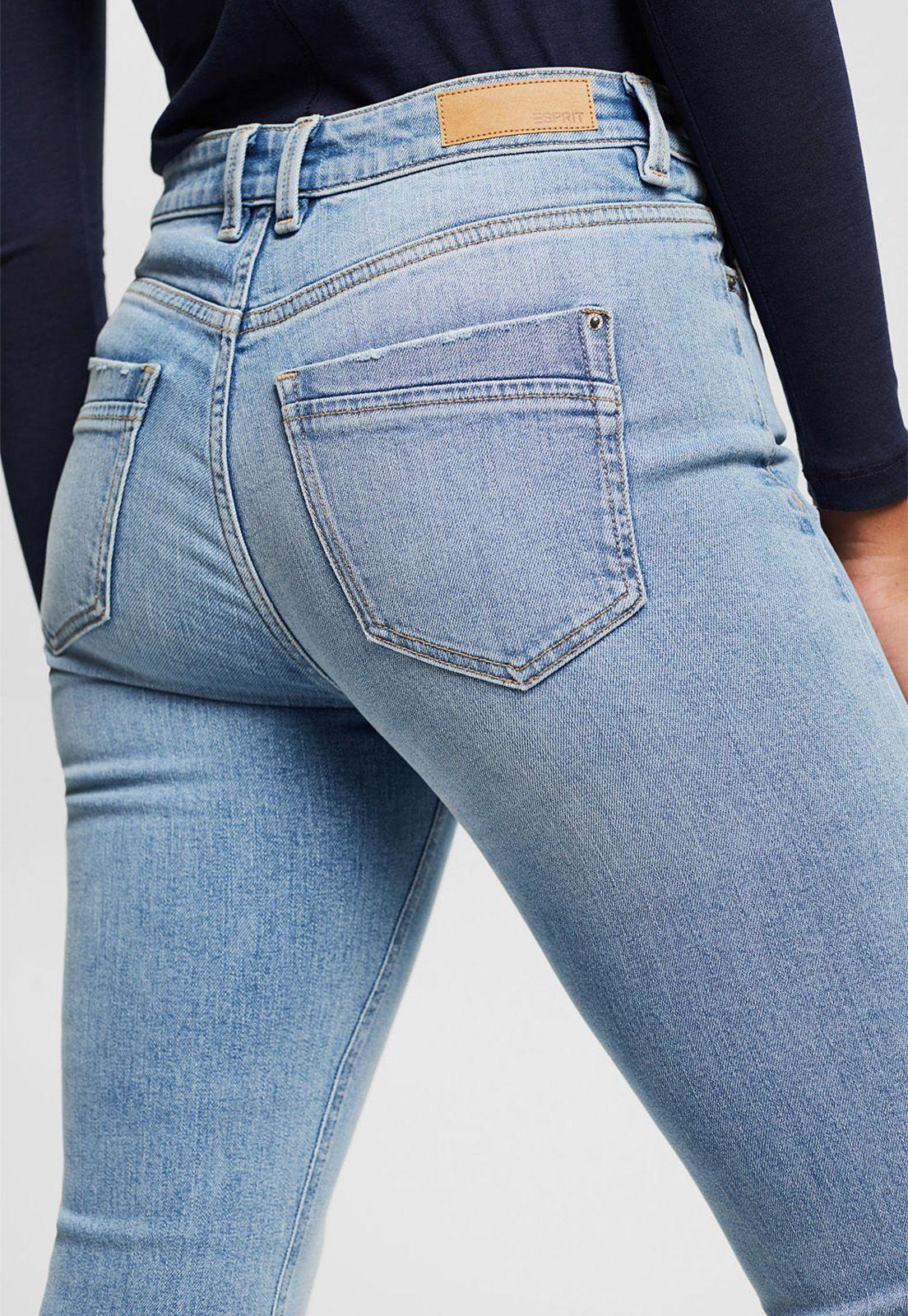 Jeans De Corte Recto Esprit-2