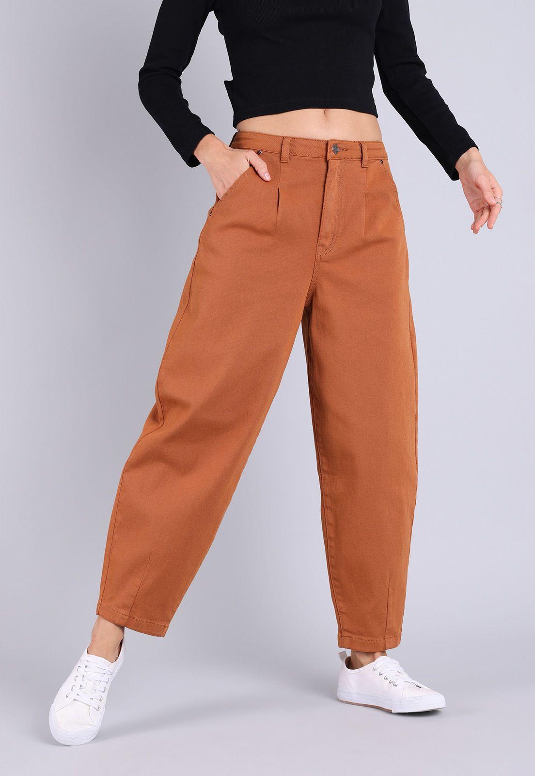 Pantalon Balloon Tiro Medio Mujer Soviet AISMB03CA-0