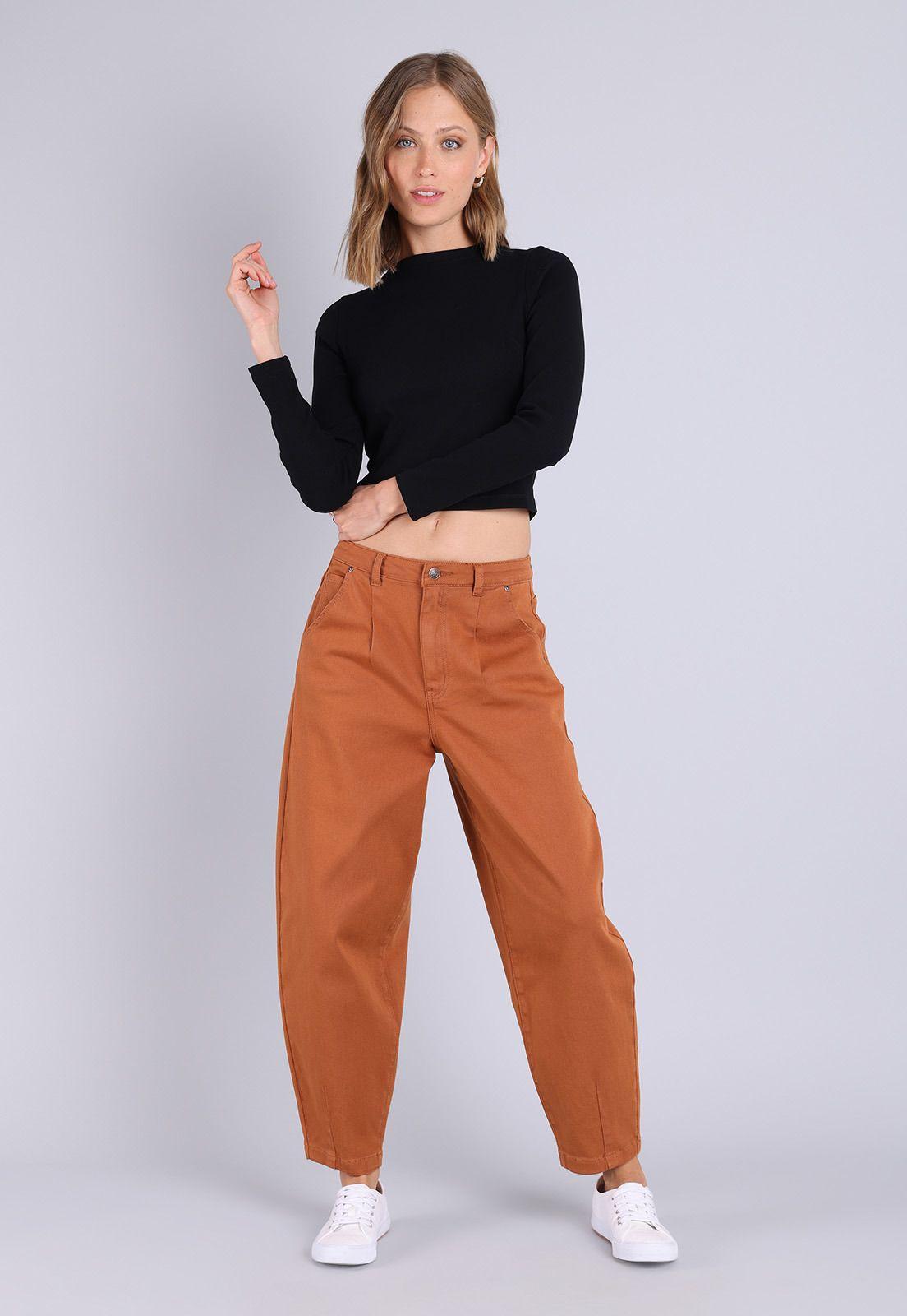 Pantalon Balloon Tiro Medio Mujer Soviet AISMB03CA-3