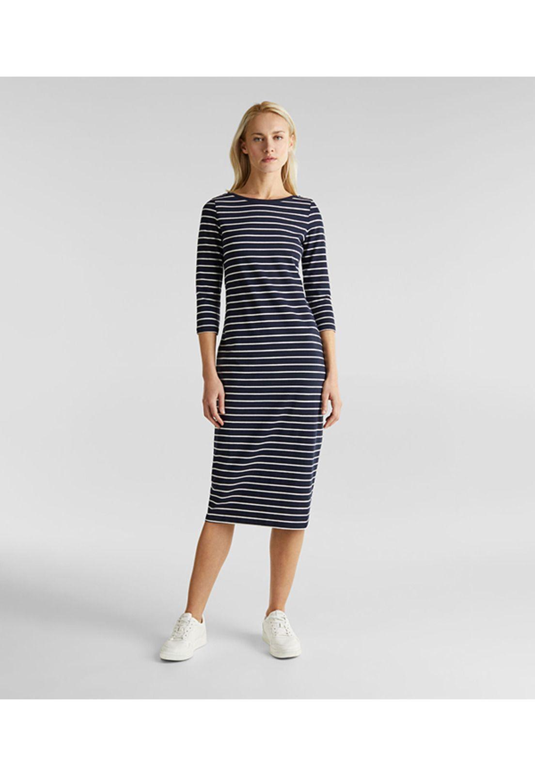 Vestido midi de jersey-0