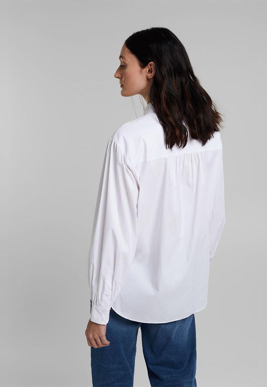 Blusa Mujer Manga Larga Lisa Esprit-1