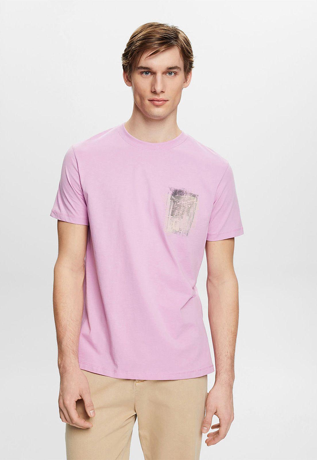 Polera Estampada Hombre Esprit-0