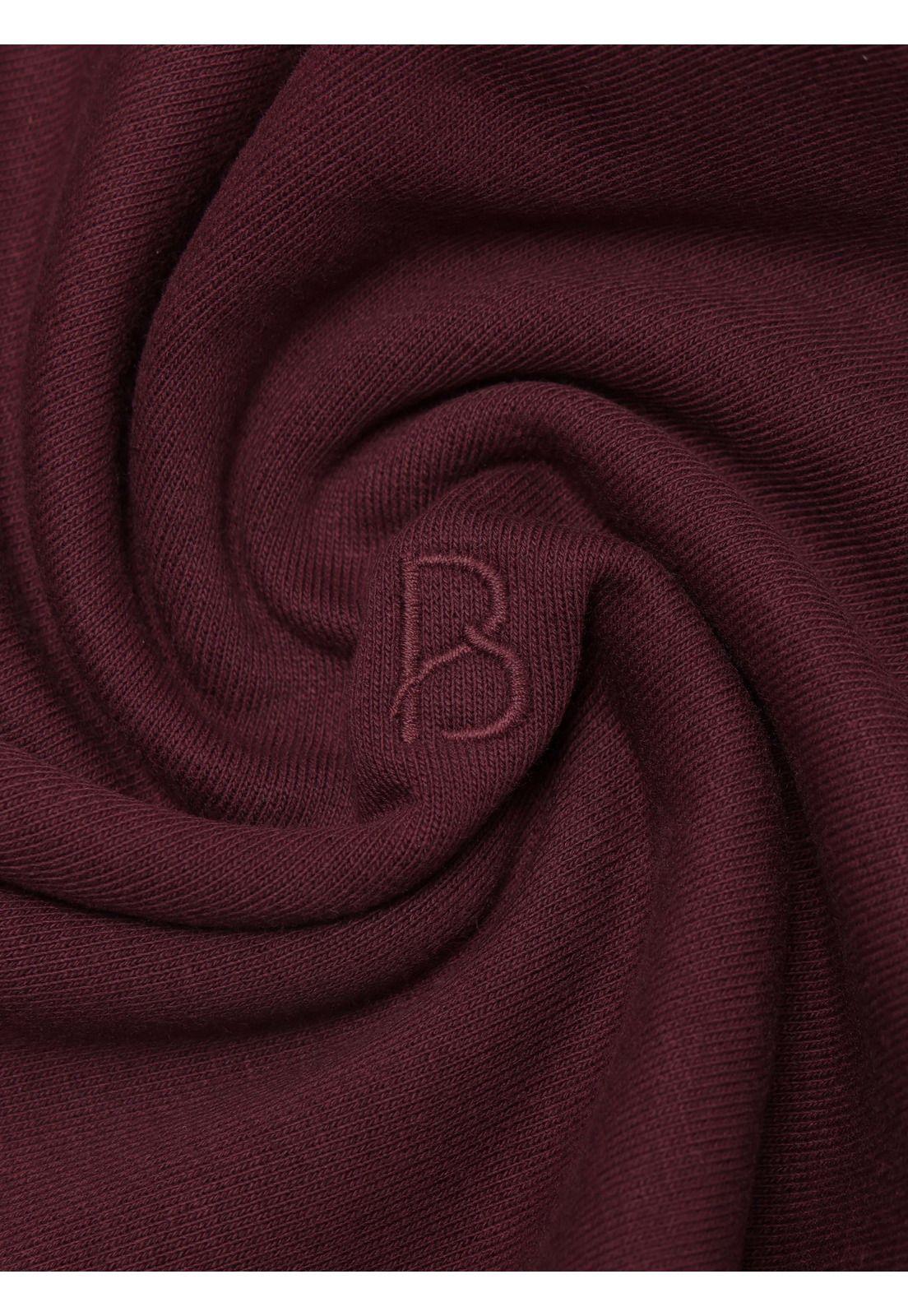 Polerón Cuello Redondo Regular Fit Burdeo Piero Butti PBCIJ92BU-5