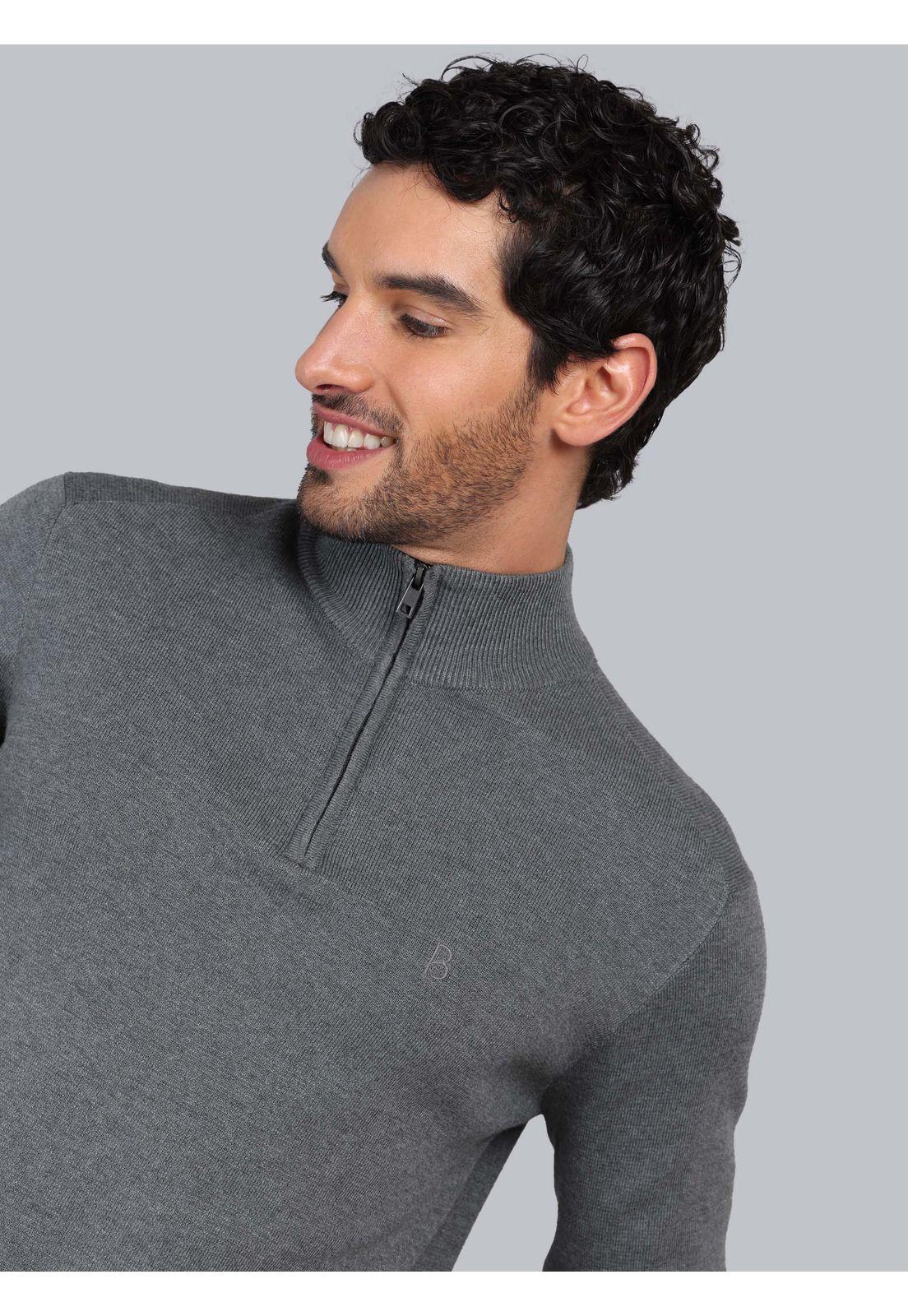 Sweater Cuello Alto Piero Butti PBCII22GR-2