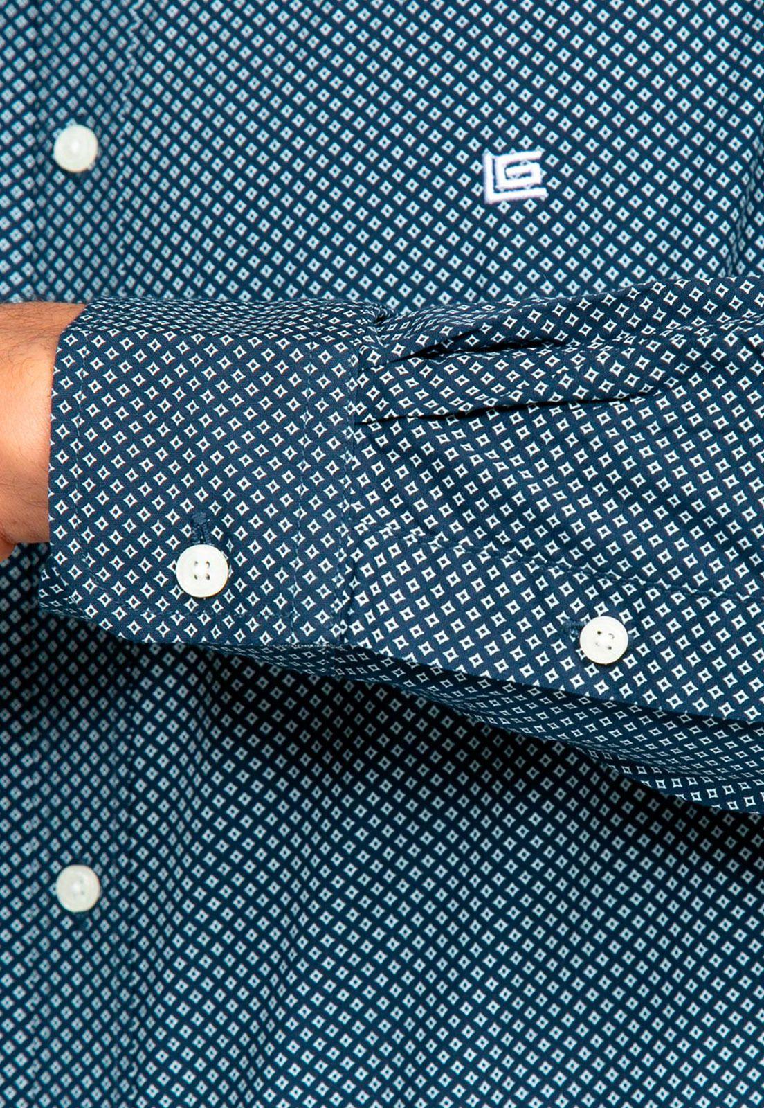 Camisa Sport Azul-3