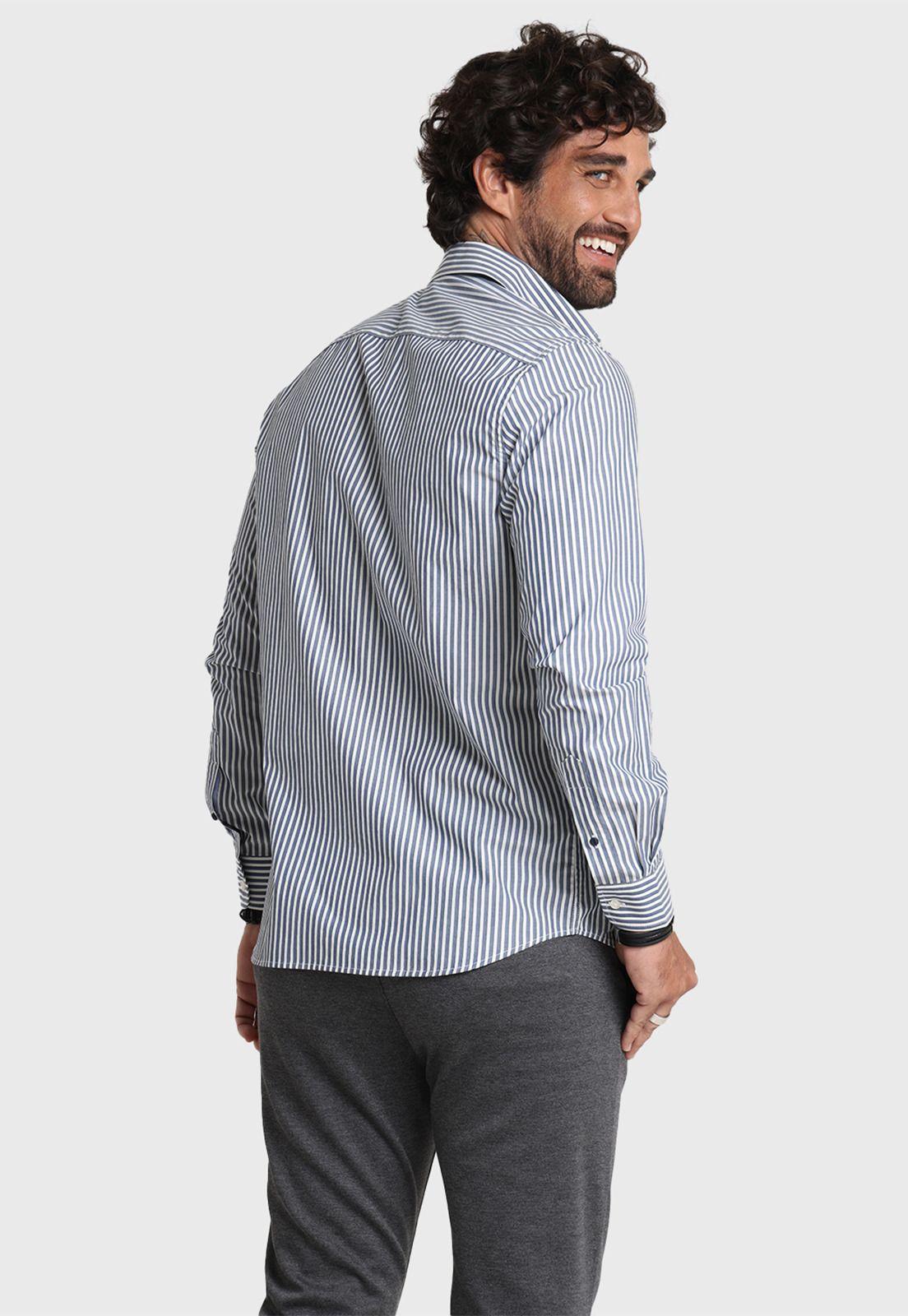 Camisa ML Rayas Arrow -2
