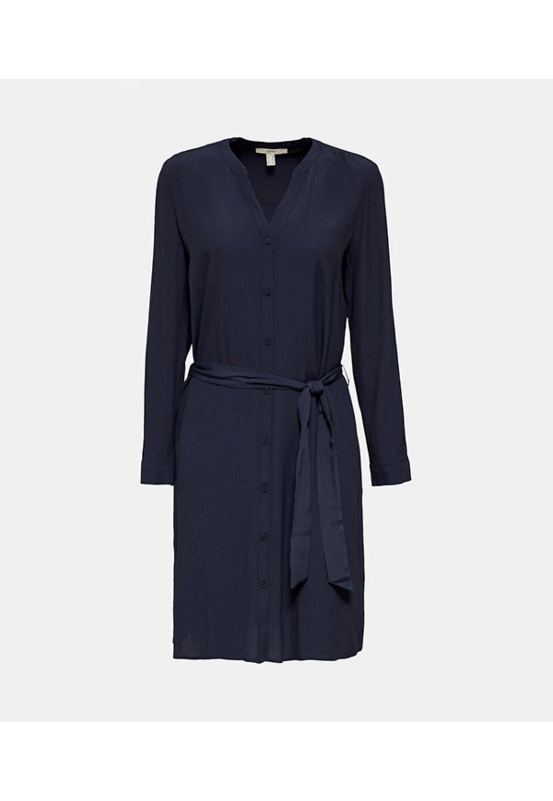 Vestido camisero en LENZING™ ECOVERO™-3