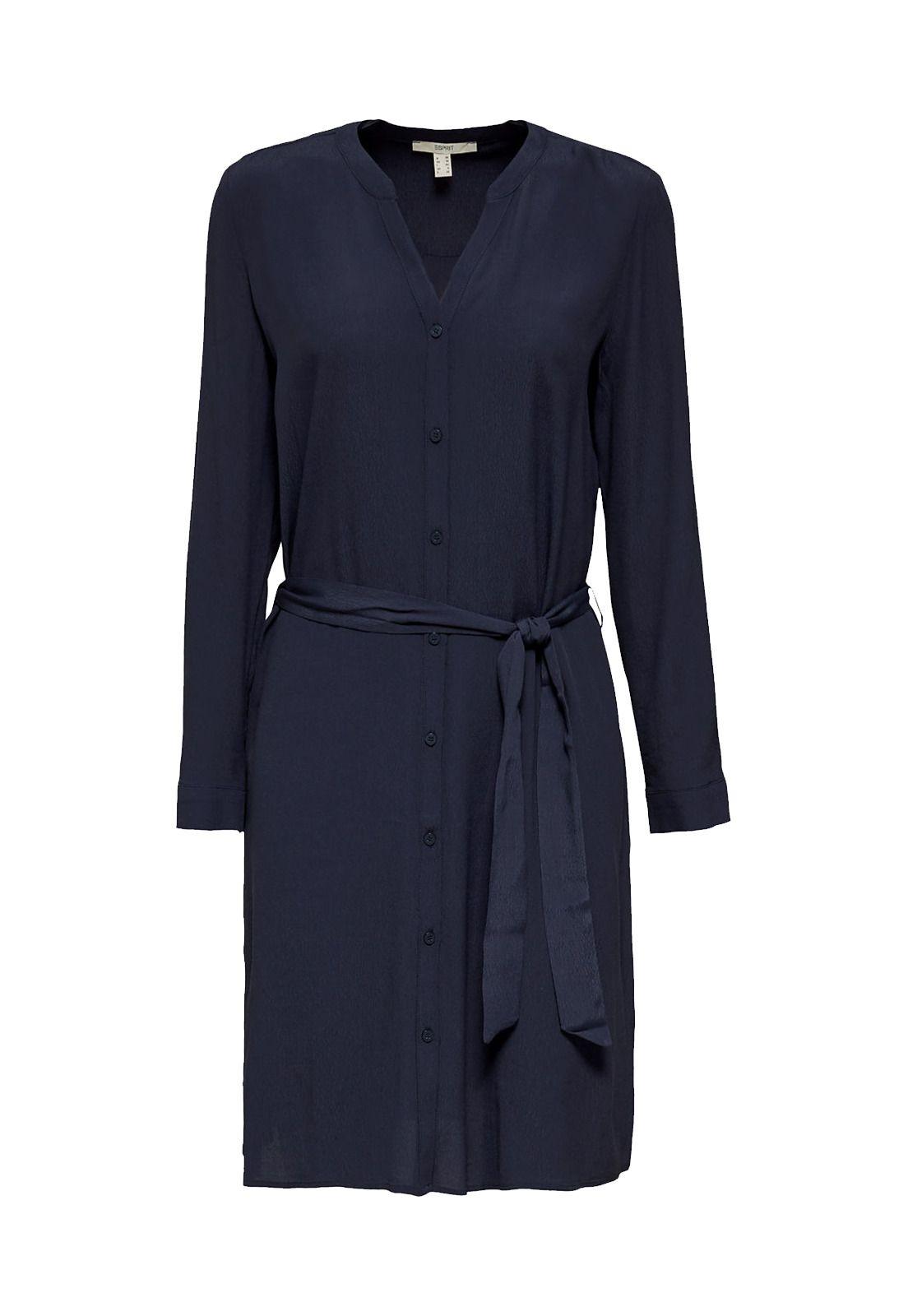 Vestido camisero en LENZING™ ECOVERO™-5