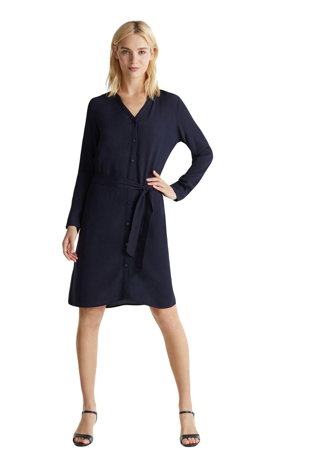 Vestido camisero en LENZING™ ECOVERO™-6