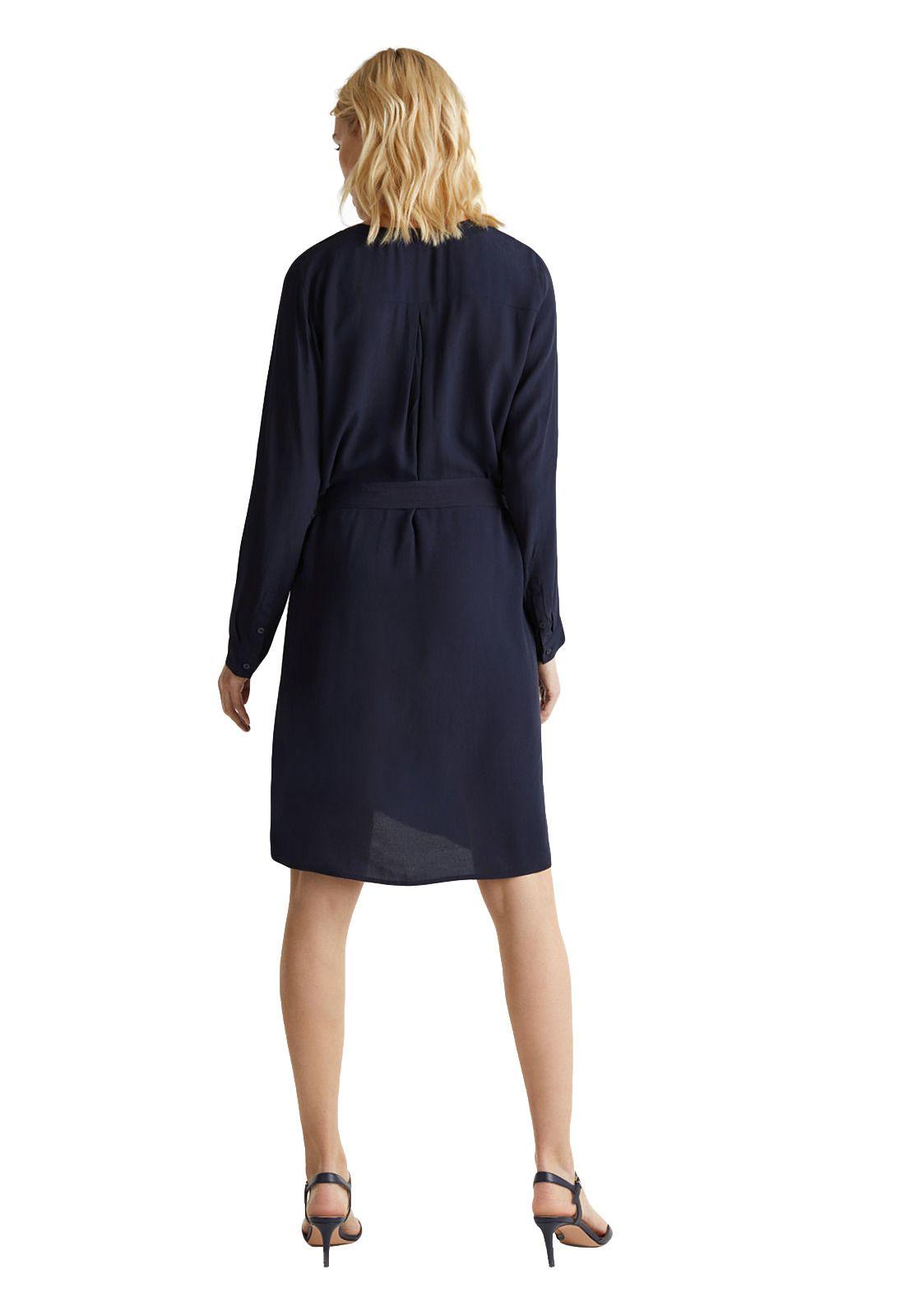 Vestido camisero en LENZING™ ECOVERO™-7