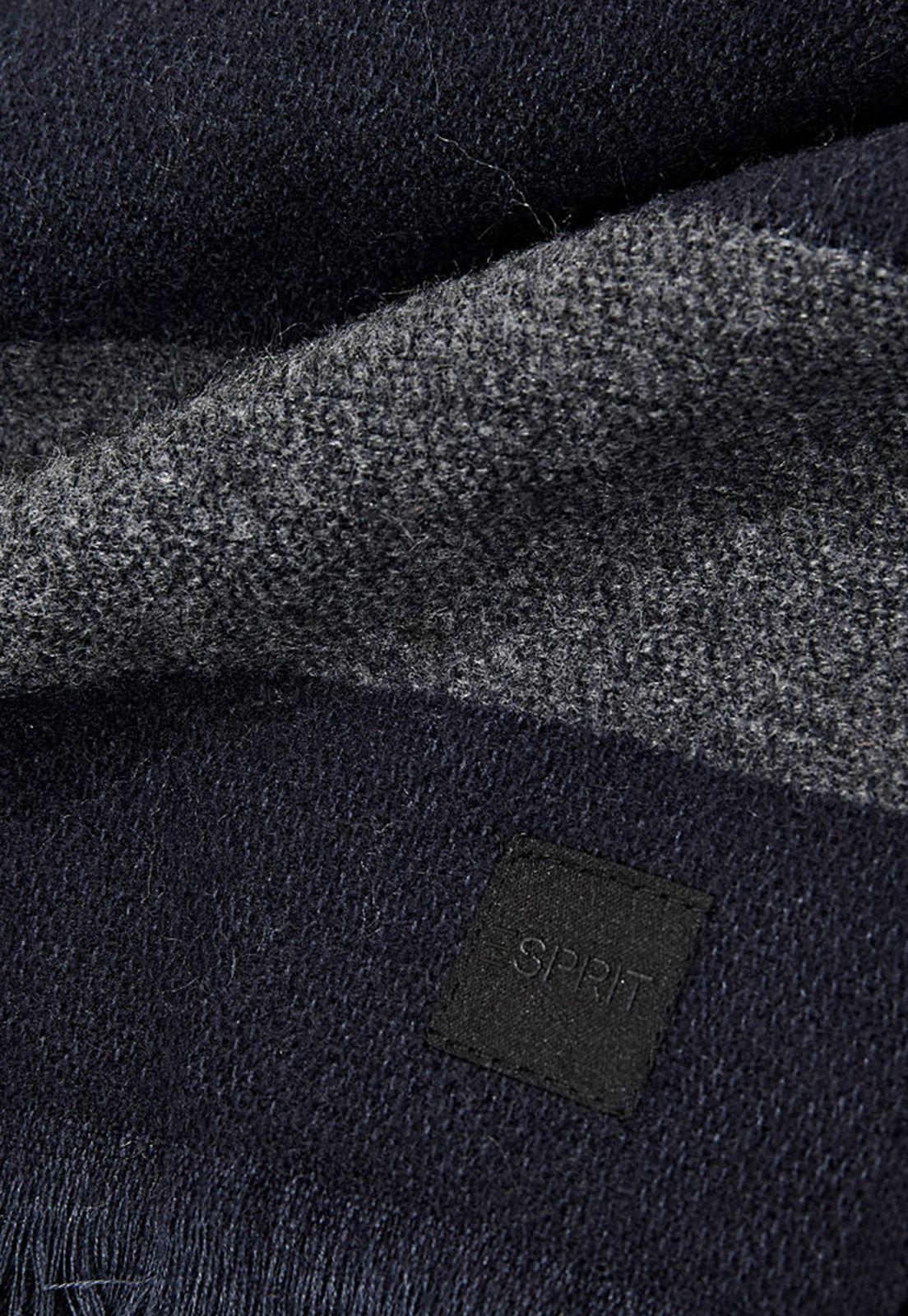 Bufanda Hombre A Rayas Esprit Azul marino-1