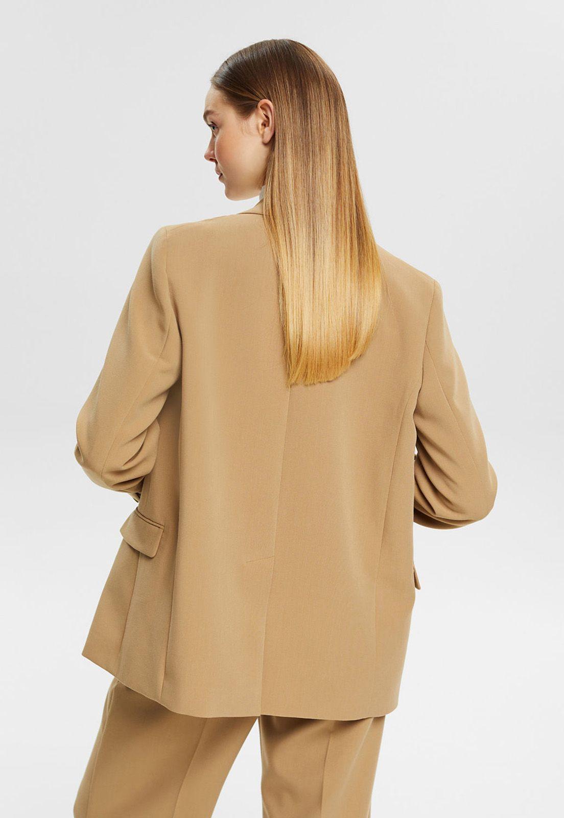 Blazer De Un Solo Botón Mujer Esprit-1