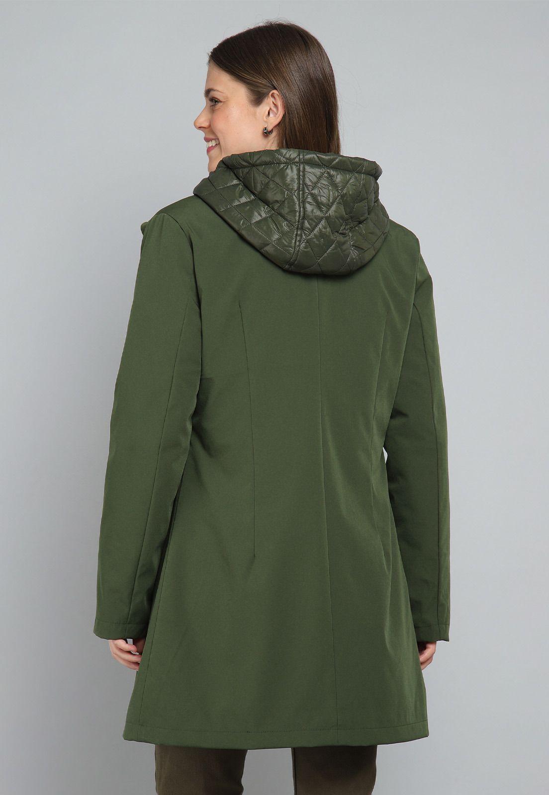 Parka Larga Acolchada Dos en Uno Mujer Esprit G008950-1
