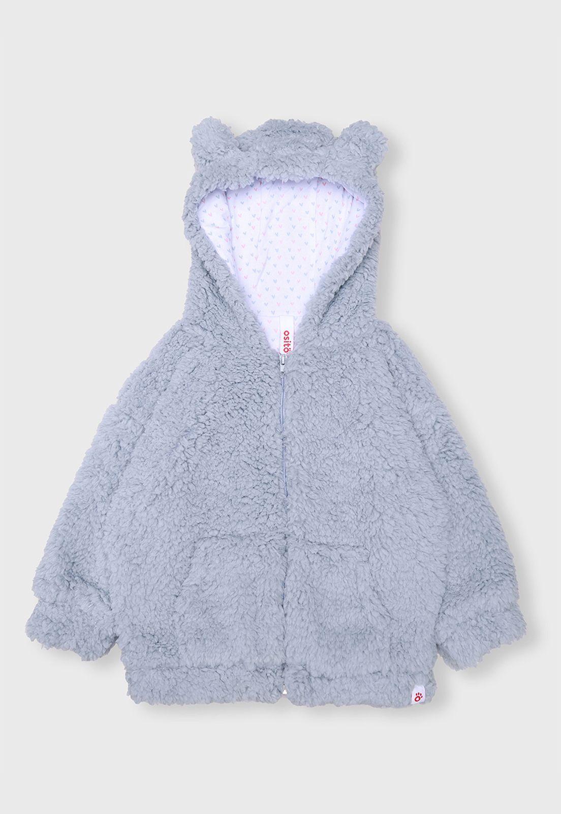 Poleron Sherpa Niña Osito-0